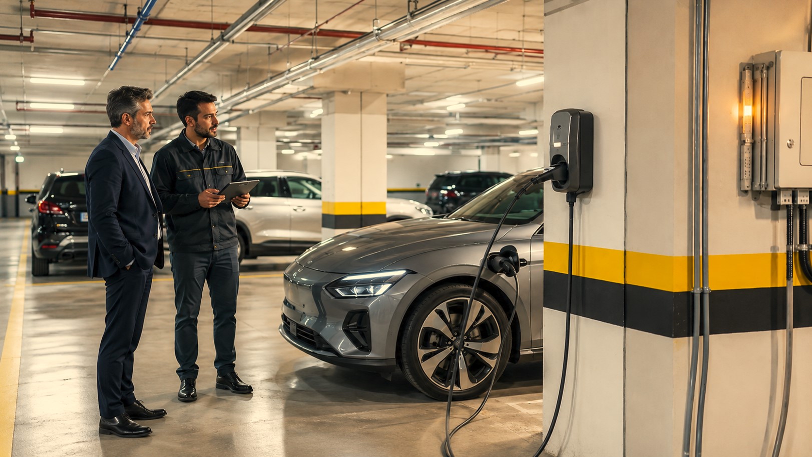 Carregadores de carros elétricos em condomínios: em caso de incêndio, quem responde?